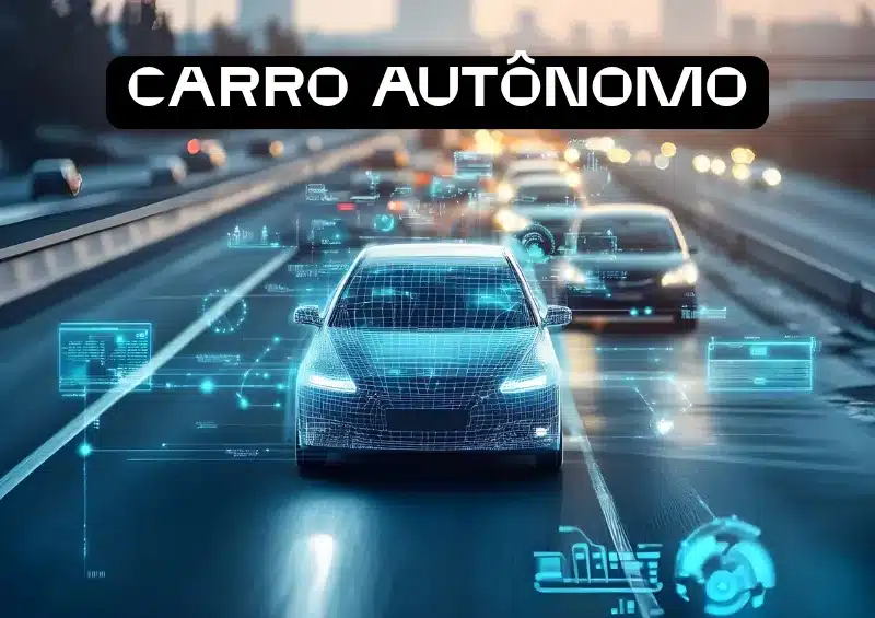 carro autônomo em uma rodovia