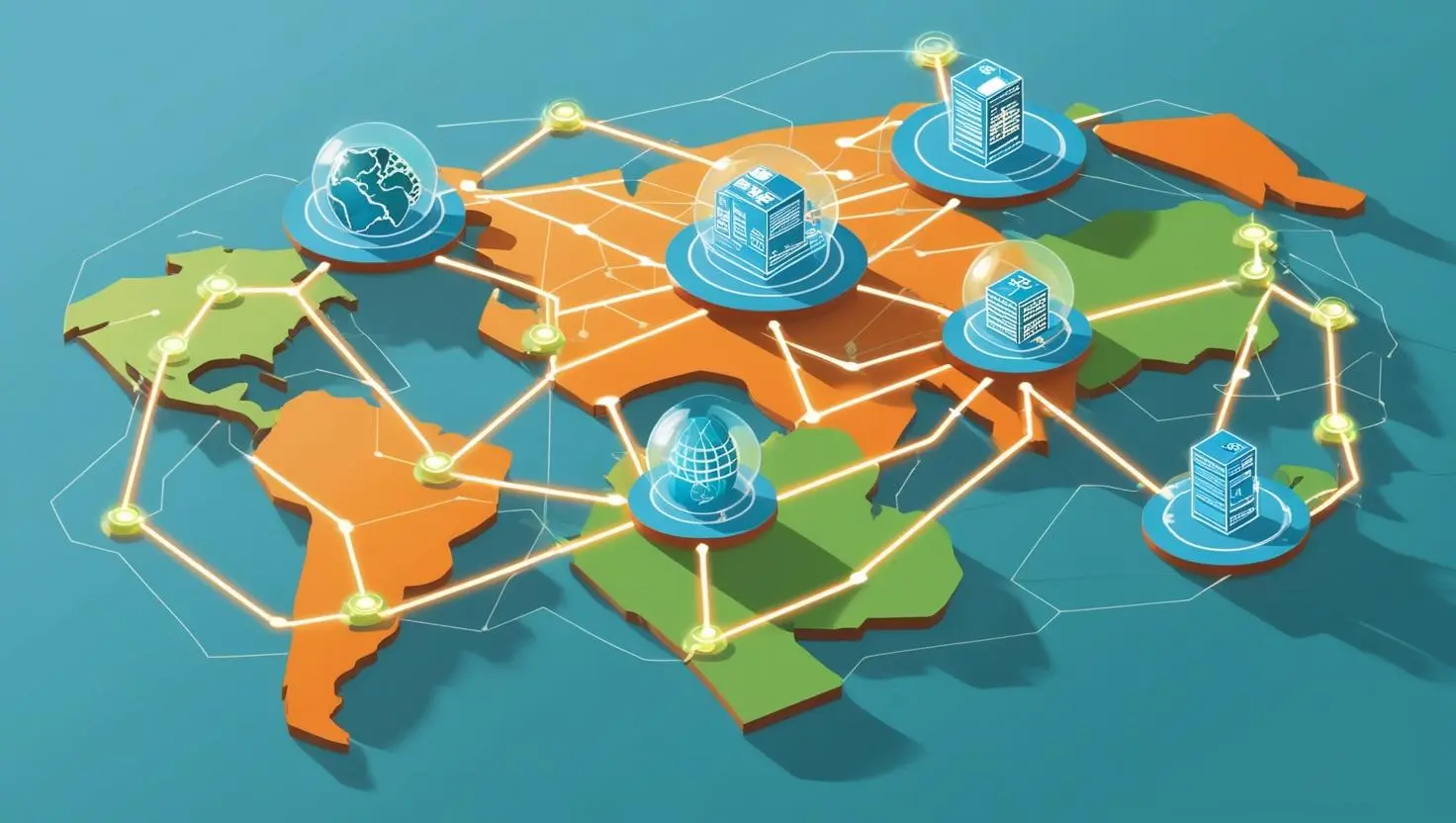 Afiliado AliExpress: Guia Definitivo em Poucos Passos! 4 mapa de comércio global