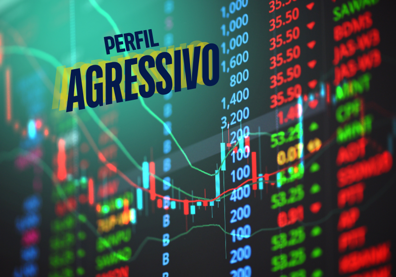 gráficos de ações