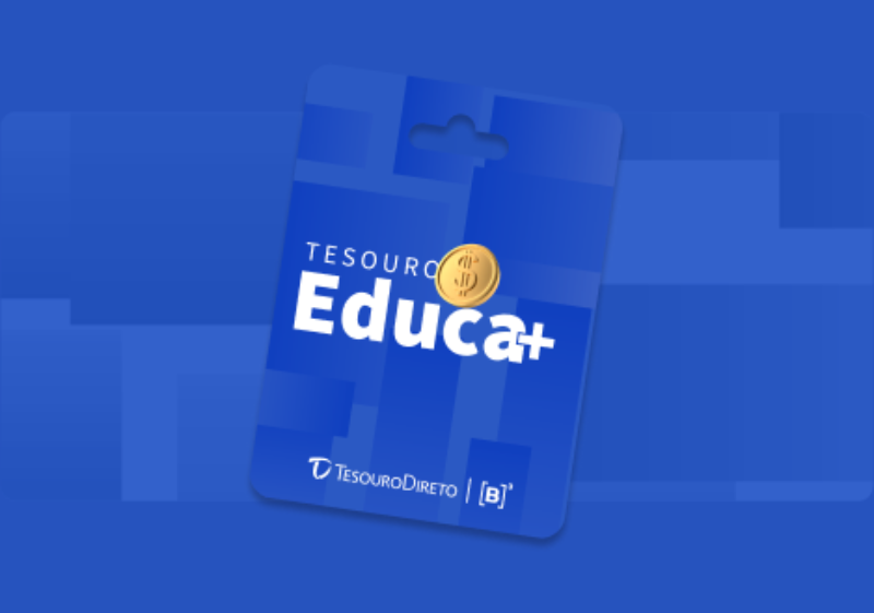 cartão presente tesouro educa mais