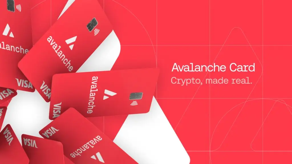 Avalanche: Cartão de Crédito para Criptomoedas na América Latina cartão