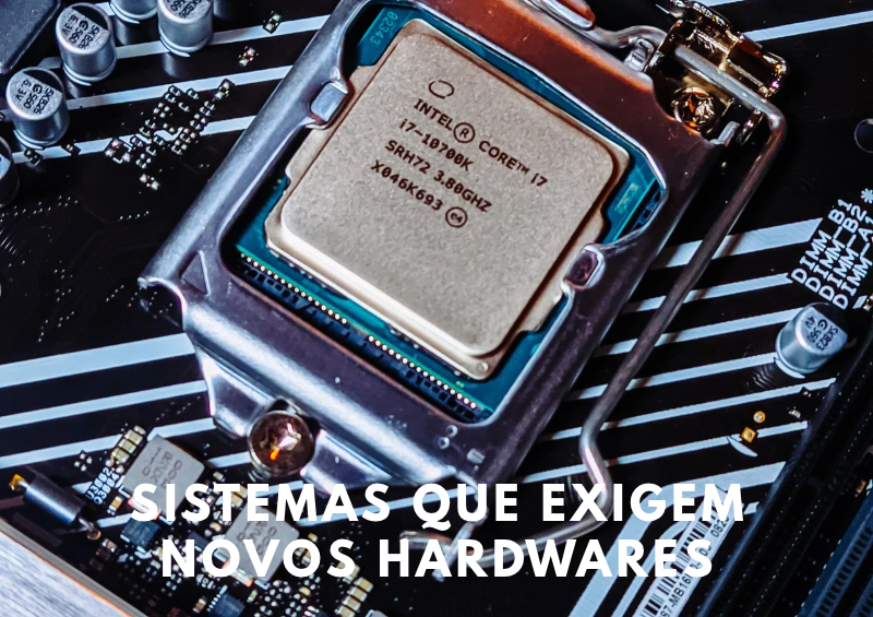processador intel na placa mãe